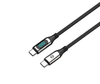 Forever kabel LCD USB-C - USB-C 1,0 m 100W czarny