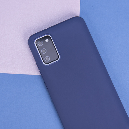 Nakładka Matt TPU do Motorola Moto G86 Power ciemnoniebieska