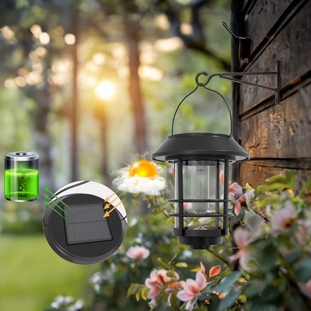 Lampa solarna LED SUNARI FLS-40 Wisząca latarnia 3000K 500mAh Li-Ion Forever Light