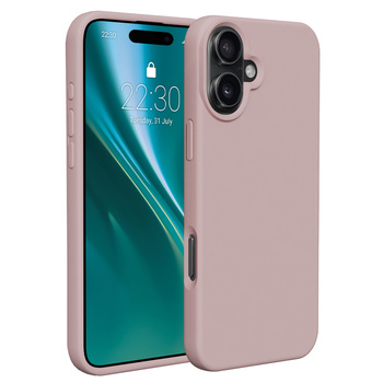 Etui Etteri Silicone Case do iPhone 16 Plus 6,7" jasnoróżowe