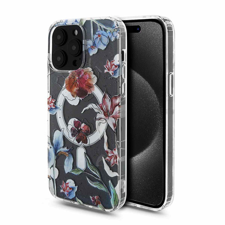 Nakładka Magsafe Print do Iphone 15 flora TTT