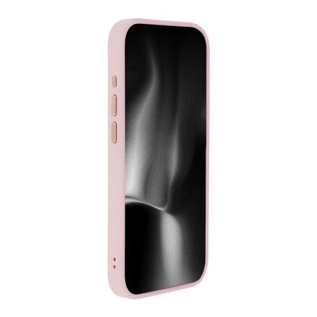 Nakładka Satin Elegant do iPhone 15 Pro Max 6,7" różowa
