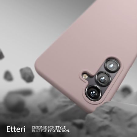 Etui Etteri Silicone Case do Samsung Galaxy S24 jasnoróżowe