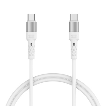 Forever Core kabel High Power USB-C - USB-C 2,0 m biały 100W do GaN