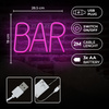 Forever Light neon LED BAR róż Bat + USB FLNE24