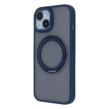 Nakładka Secure Spinning Mag do iPhone 15 6,1" granatowy