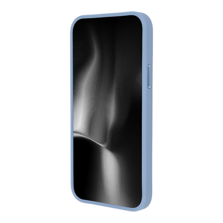 Nakładka Satin Elegant Matt do iPhone 12 / 12 Pro 6,1" niebieska