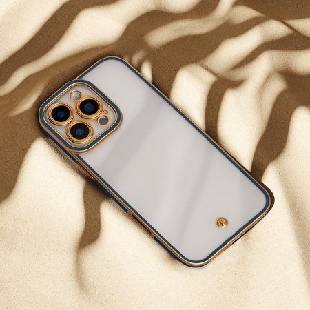 Nakładka Silky Gold do Oppo Reno 13F 5G (Global) / 13FS 5G niebieska