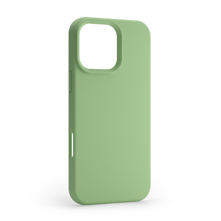 Etui Etteri Silicone Mag do iPhone 16 Pro Max 6,9" jasnozielone