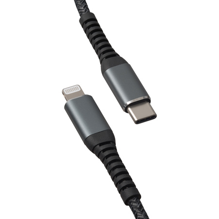QUALO recycling kabel USB-C/Lightning 2,4A 1m QRC-CL-01