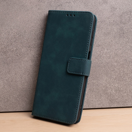 Etui Smart Velvet do Xiaomi Redmi Note 13 5G (global) ciemnozielone