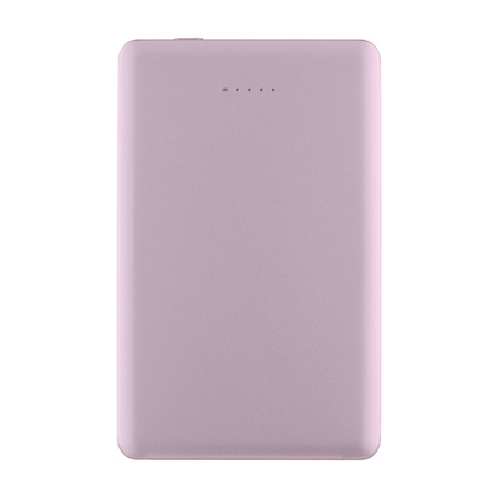 QUALO MagSafe power bank ultra slim 5 000 mAh 15W liliowy QMPB5-US-15-09