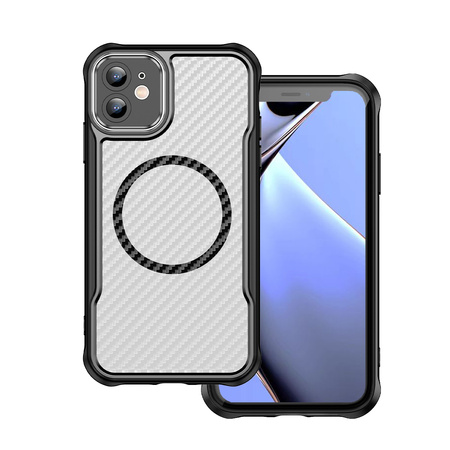 Nakładka Defender Carbon Mag do iPhone 11 czarna