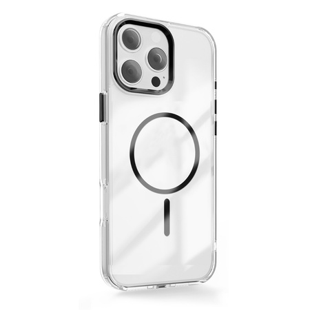 Nakładka Clear Thin Mag do iPhone 15 Pro 6,1" czarna