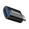 Baseus adapter Ingenuity USB-C do USB-A 3.1 czarny OTG