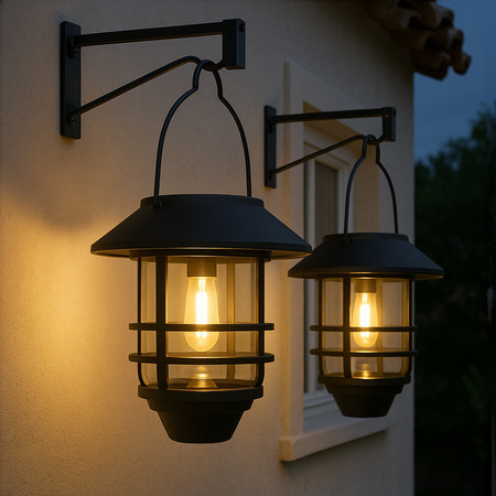 Lampa solarna LED SUNARI FLS-40 Wisząca latarnia 3000K 500mAh Li-Ion Forever Light