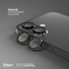 Etteri Camera Lens Protector szkło na aparat do iPhone 16 / 16 Plus czarny