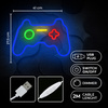 Forever Light neon PLEXI LED GAMEPAD multikolor FPNE03X