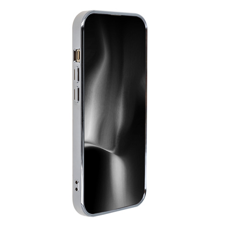 Nakładka SparkleFlex Mag do iPhone 14 Pro 6,1" srebrny gradient