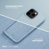 Etui Etteri Silicone Mag do iPhone 12 / 12 Pro 6,1" jasnoniebieskie