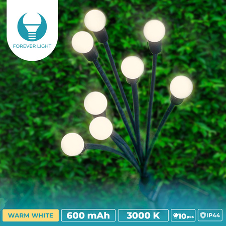 Lampa solarna LED SUNARI FLS-89 świetliki solarne x10 3000K 600mAh Li-Ion Forever Light