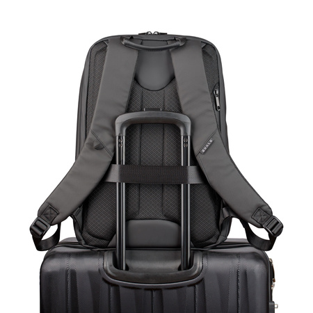 QUALO plecak sztywny wodoodporny  15,6' czarny QPS-W-BZ-01