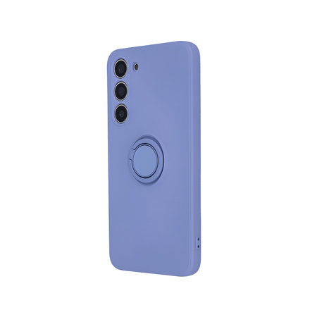 Nakładka Finger Ring do Samsung Galaxy S23 Plus fioletowa