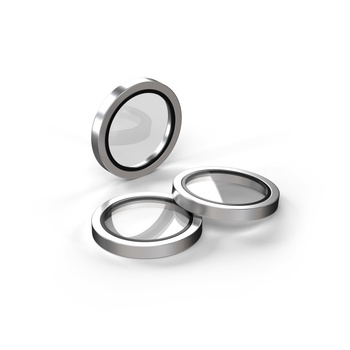 Etteri Camera Lens Protector szkło na aparat do iPhone 16 Pro / 16 Pro Max srebrny