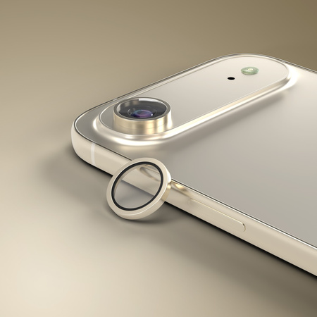 Etteri szkło na aparat do iPhone 17 Air złote