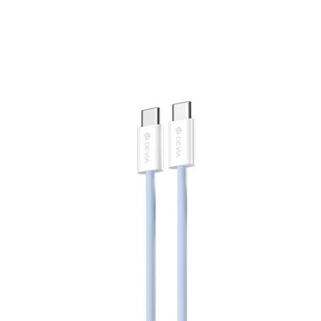 Devia kabel Smart EC325 PD USB-C - USB-C 1,0 m 60W 3A niebieski