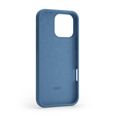 Etui Etteri Silicone Case do iPhone 16 Pro 6,3" ciemnoniebieskie