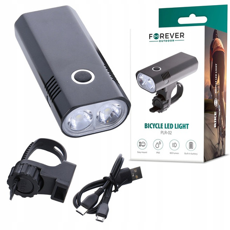 Forever Outdoor przednia lampka rowerowa PLR-02