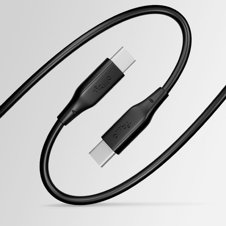 Allity kabel AUC-02 USB-C - USB-C 2,0 m 60W czarny