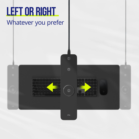 Allity podkładka pod laptopa z ładowaniem bezprzewodowym ALP-100 4w1 15W czarna