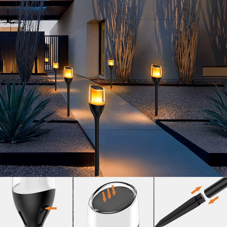 Lampa solarna LED SUNARI FLS-230 Pochodnia 1600K 800mAh Li-Ion IP65 Forever Light