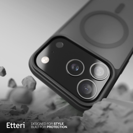 Etui Etteri Matt Mag do iPhone 17 Pro Max czarne