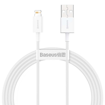 Baseus kabel Superior USB - Lightning 1,5 m 2,4A biały