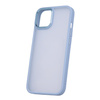 Nakładka Satin Elegant Matt do iPhone 12 / 12 Pro 6,1" niebieska