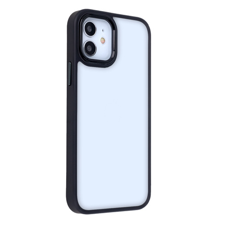 Nakładka Satin Elegant Matt do iPhone 12 / 12 Pro 6,1" czarna