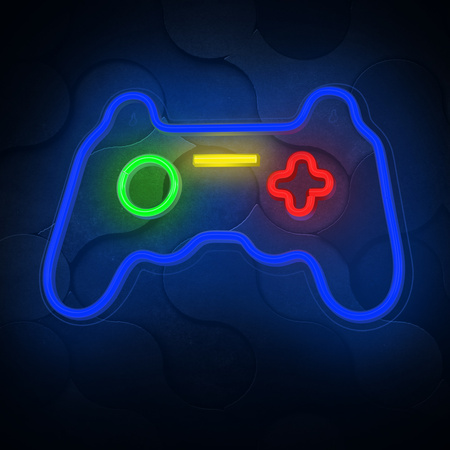 Forever Light neon PLEXI LED GAMEPAD multikolor FPNE03X