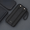 Maxlife power bank z wbudowanymi kablami MXPB-06 PD QC 22,5W 10000 mAh czarny