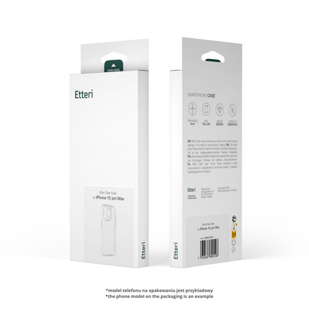 Etui Etteri Clear Case do iPhone 12 / 12 Pro 6,1"
