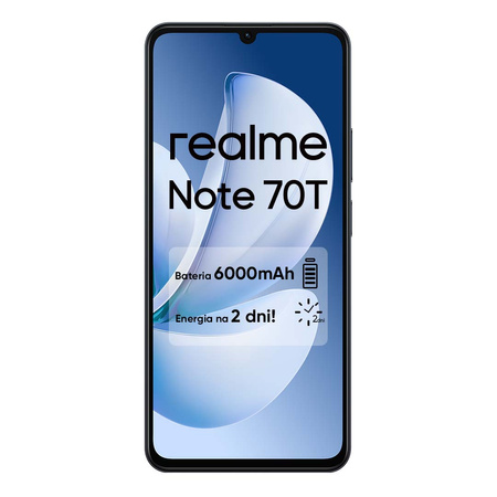 Smartfon Realme Note 70T 4/128 GB Obsidian Black