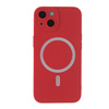 Nakładka Silicon Soft Mag do iPhone 14 6,1" czerwona