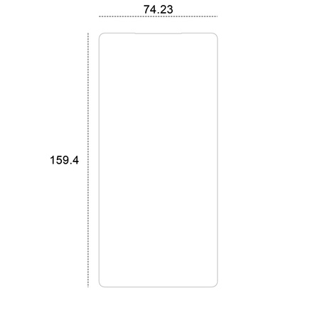 Etteri szkło hybrydowe do Samsung Galaxy S25 Ultra