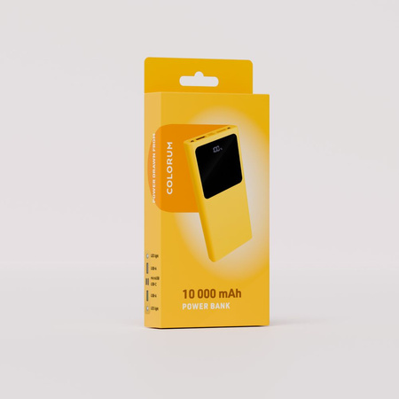 COLORUM Power bank 10 000 mAh CPB10-05 xYellow