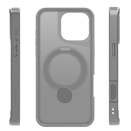 Etui Etteri Matt Mag Ring do iPhone 17 szare