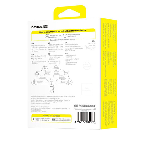 Baseus Encok BA04+ Adapter Bezprzewodowy