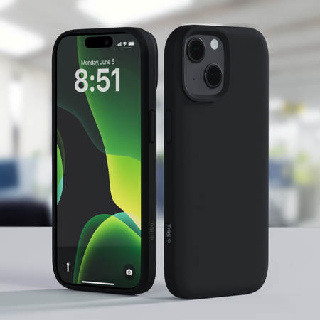 Allity Etui Silicone Case Mag do iPhone 12 Pro Max czarne