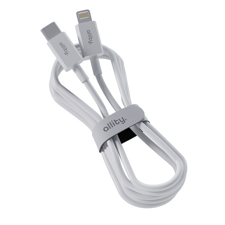 Allity kabel AUC-03 USB-C - Lightning 2,0 m 27W biały